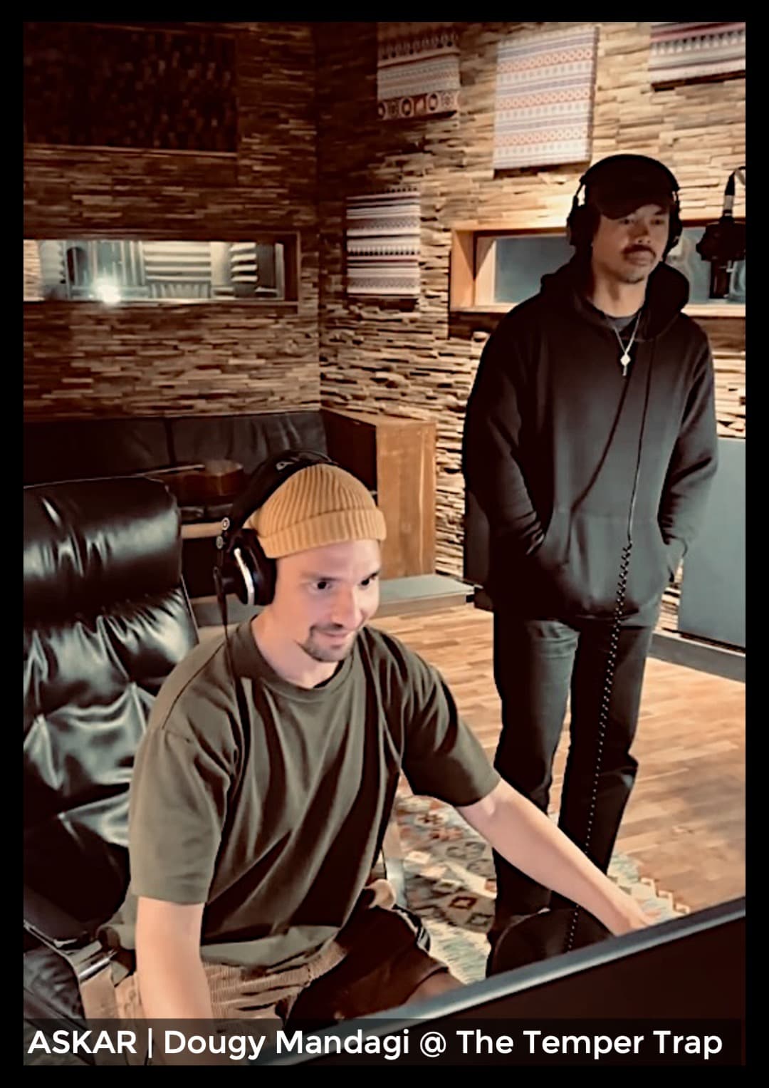 ASKAR & Dougy Mandagi (The Temper Trap) at Aya Studios Bali