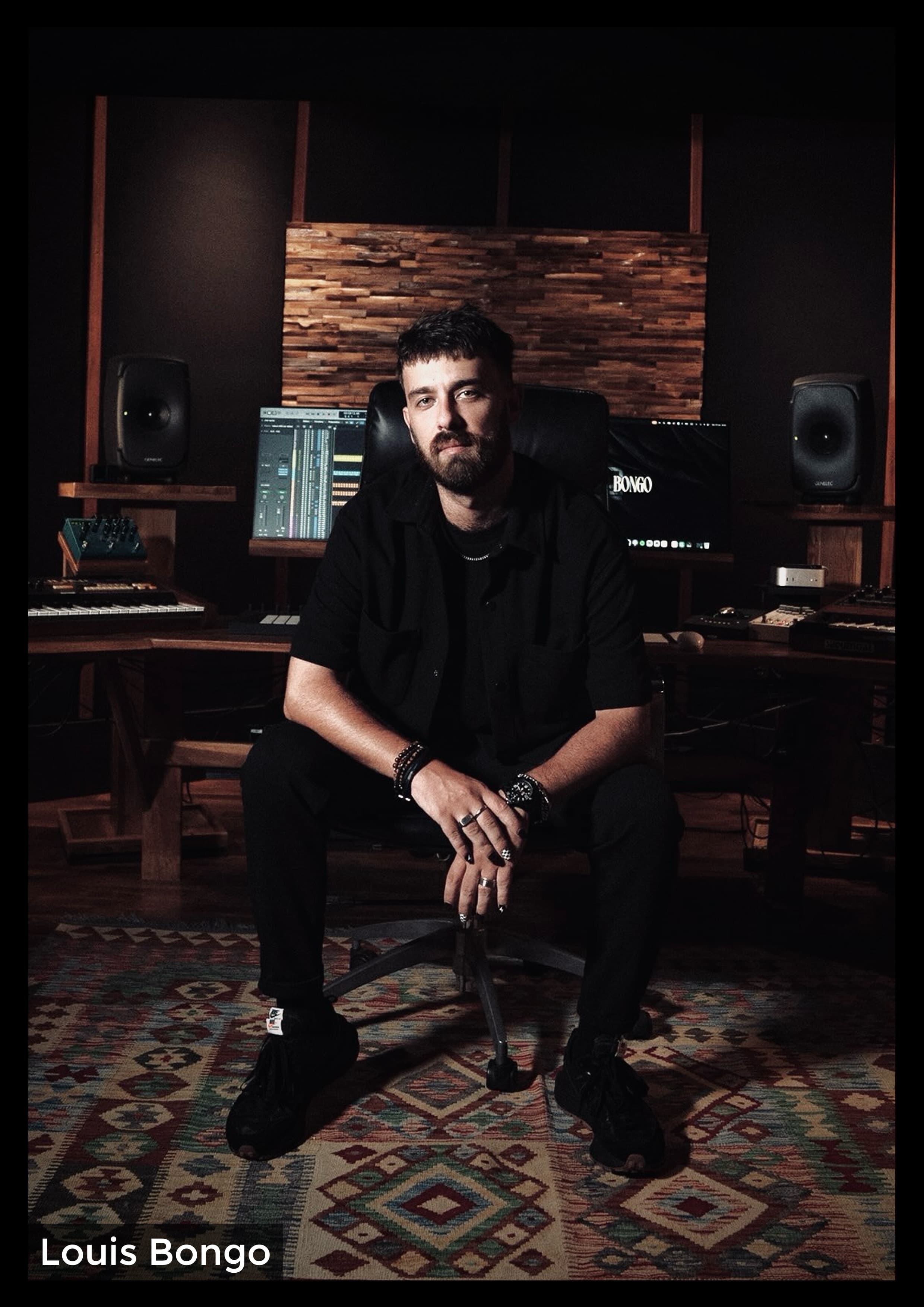 Louis Bongo at Aya Studios Bali